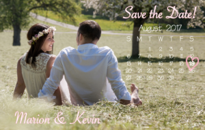 Save the Date Brautpaar